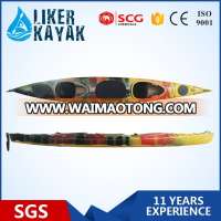 5.5 meters High quality Sea Touring Kayak Double ocean Kayak